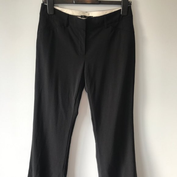 ELIE TAHARI Bootcut Wool Pants BLACK US 4 - Picture 1 of 7
